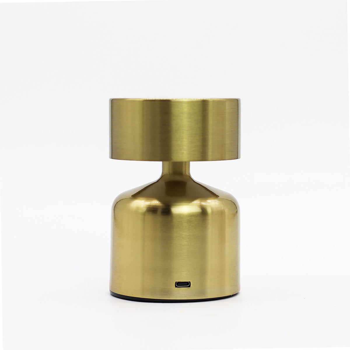 Bronze Mushroom Touch Lamp – Rechargeable USB-C