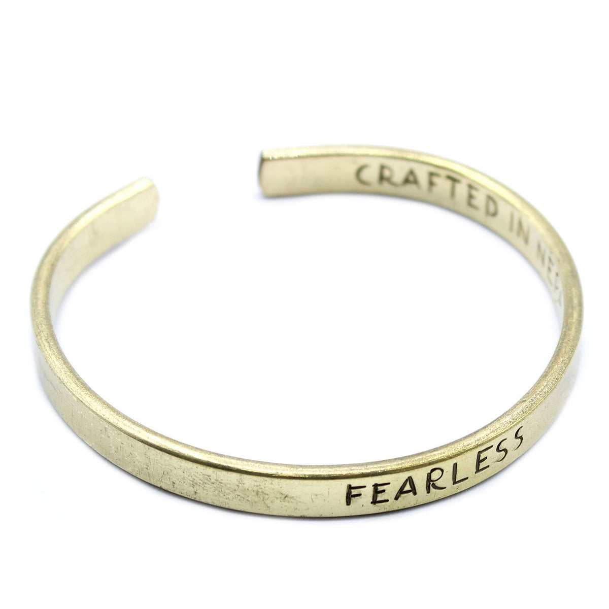 Brass Inspiration Bracelet