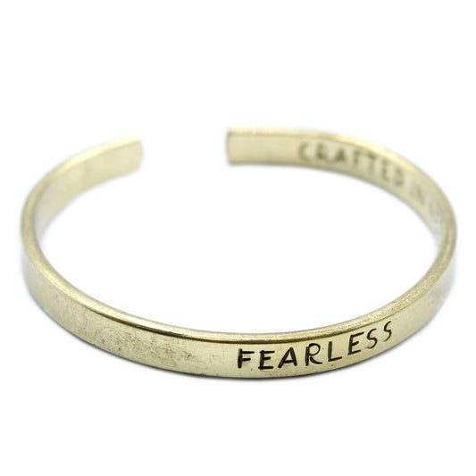 Brass Inspiration Bracelet