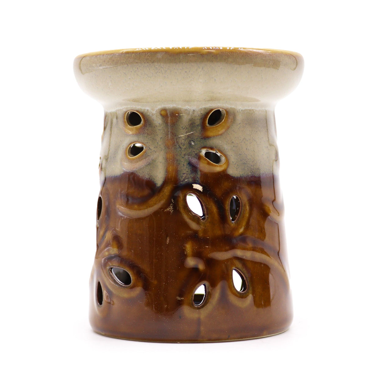 Rustic Ceramic Dragonfly Oil Burner – Assorted
