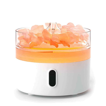 Himalayan Salt Flame-Effect Aroma Diffuser