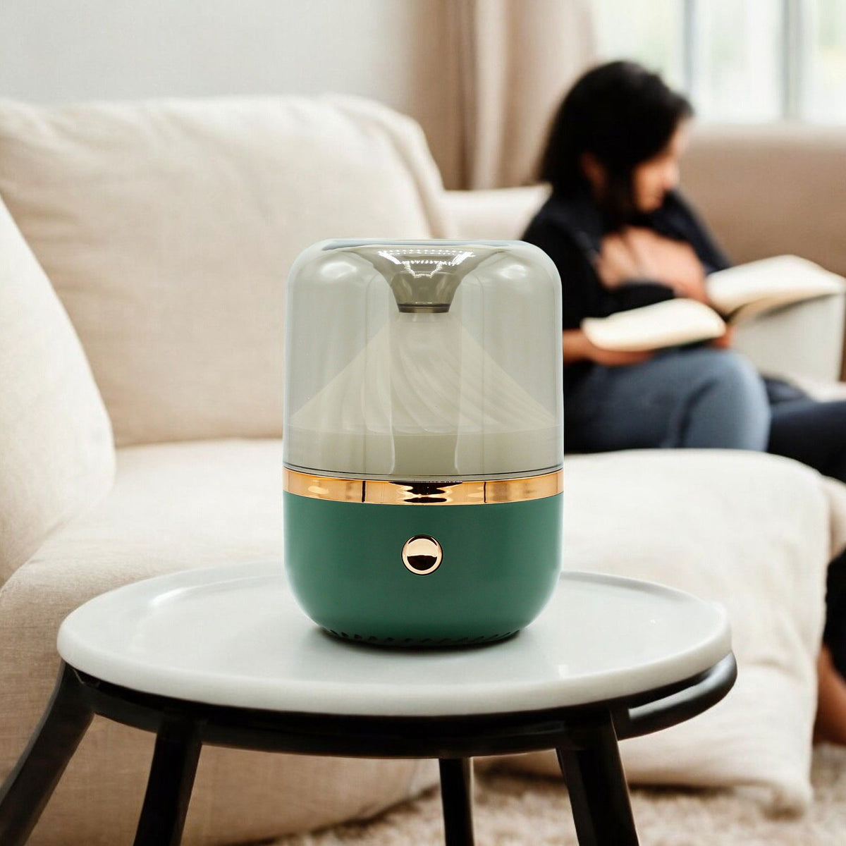Urban Aroma Diffuser – Green & Bronze