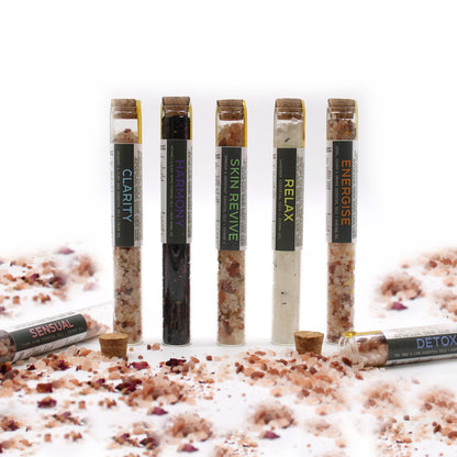 Bath Salts Gift Set – 7 Vials
