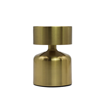 Bronze Mushroom Touch Lamp – Rechargeable USB-C
